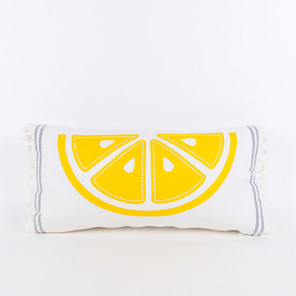 Watermelon/Lemon Pillow