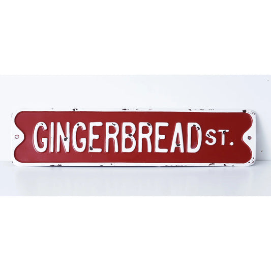 Metal Sign - Gingerbread Street