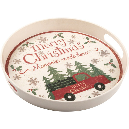 Merry Christmas - Memories Made Here Tray